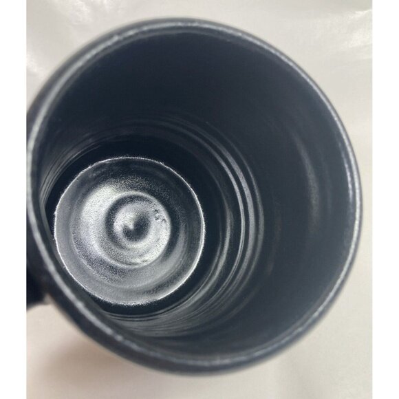 Deneen Pottery Nait @ 50 Black Coffee Mug Handthrown 2012 USA - Picture 6 of 12